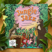 Jungle Jazz by Jo van Dam and Illustrator Deborah Hinde