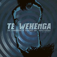 Te Wehenga The separation of Ranginui & Papatūānuku by Mat Tait