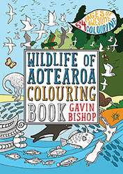 Wildlife of Aotearoa Colouring Book by Gavin Bishop