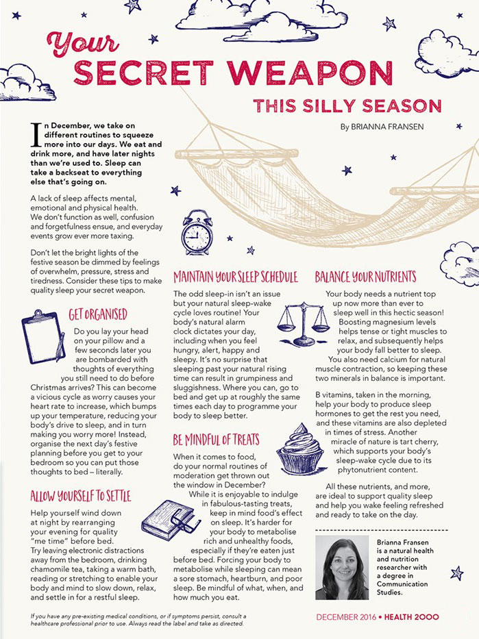 Your Secret Weapon This Silly Season by Brianna Fransen 